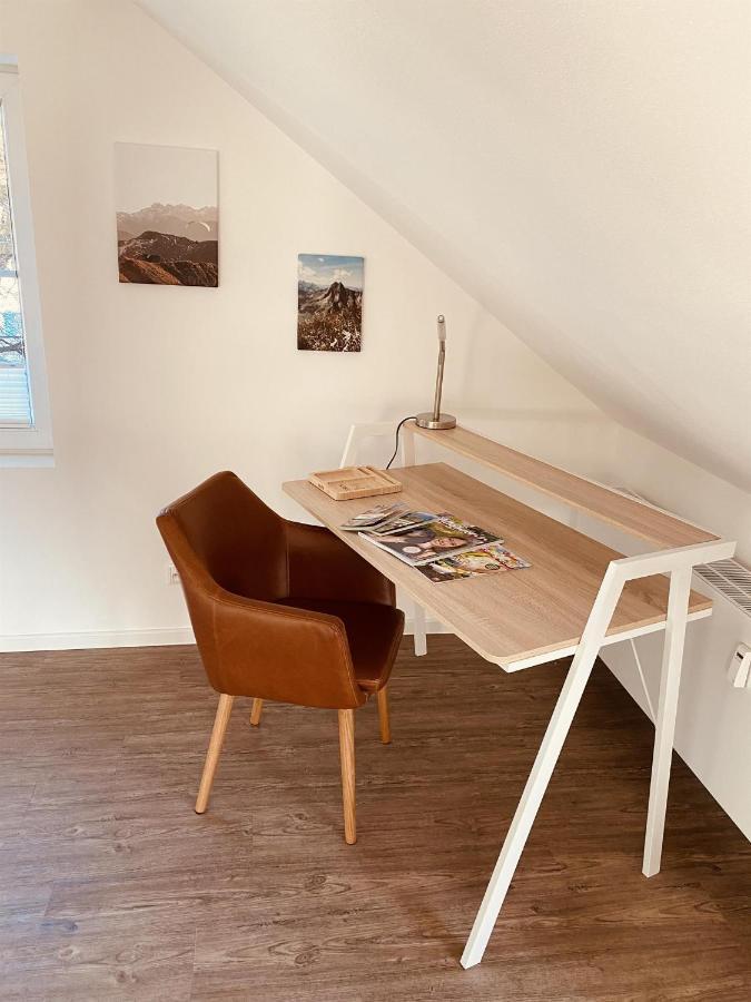 Penthouse Im Dachgeschoss Leilighet Sonthofen Eksteriør bilde