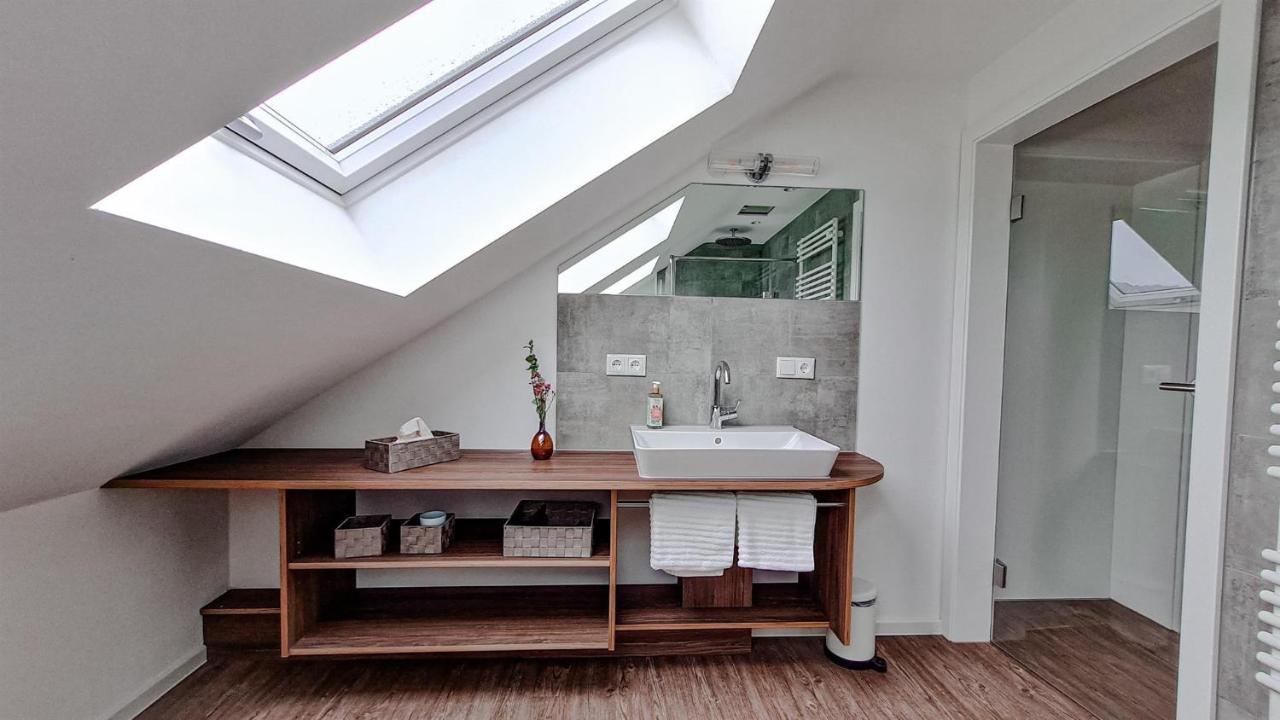 Penthouse Im Dachgeschoss Leilighet Sonthofen Eksteriør bilde