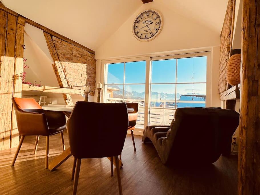 Penthouse Im Dachgeschoss Leilighet Sonthofen Eksteriør bilde